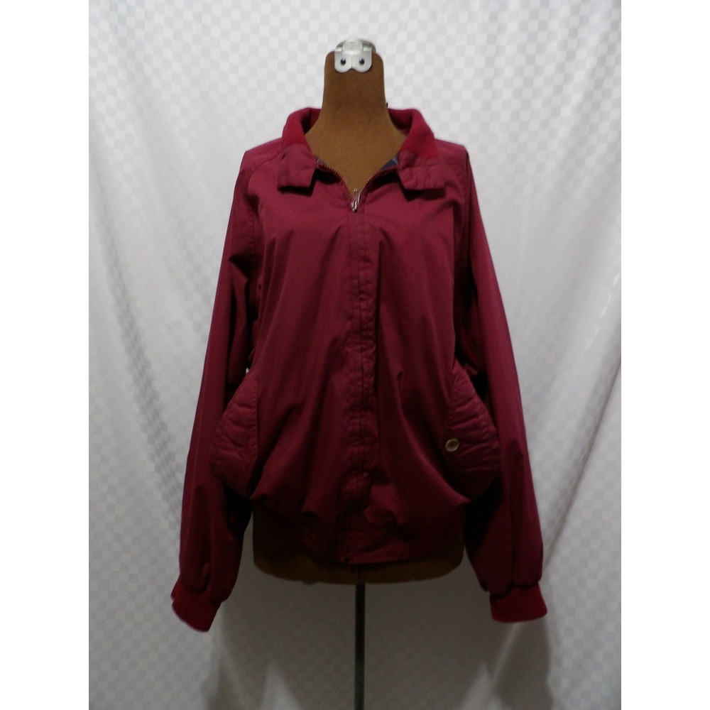 Vintage Burgundy Jacket | XL